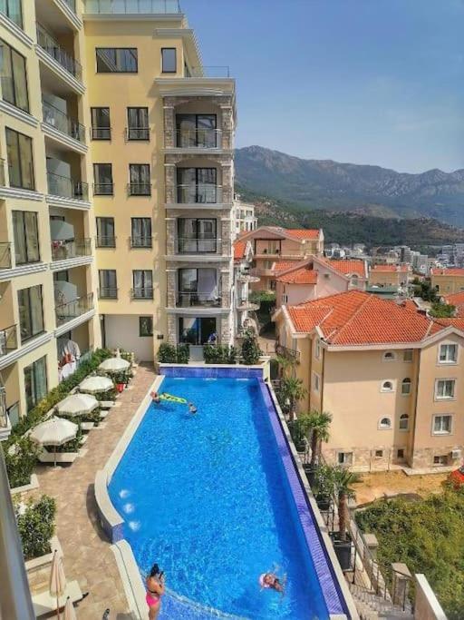 Modern Top Floor Sea View 3Br With Pools, Spa & Fitness Bečići Extérieur photo