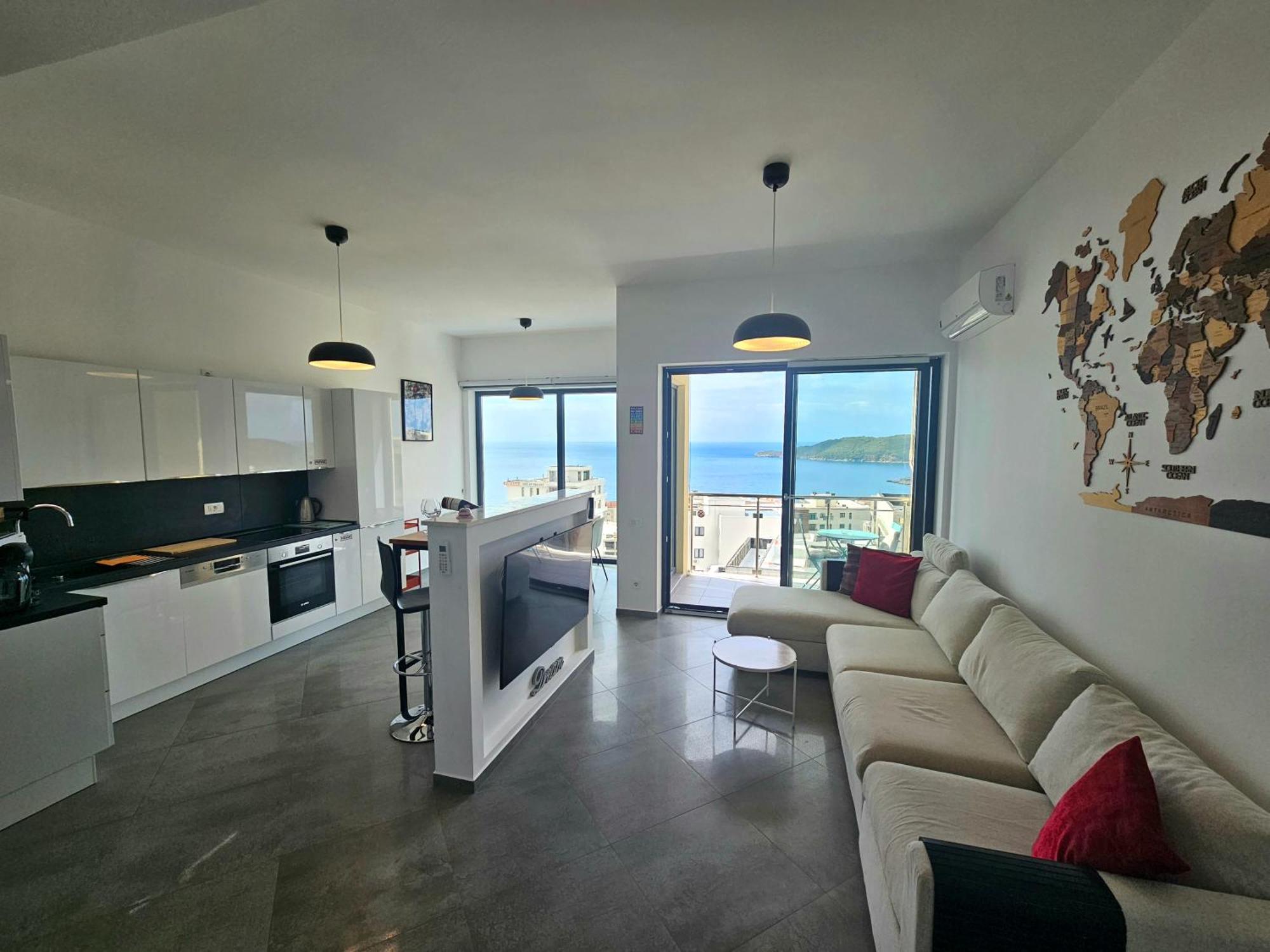 Modern Top Floor Sea View 3Br With Pools, Spa & Fitness Bečići Extérieur photo