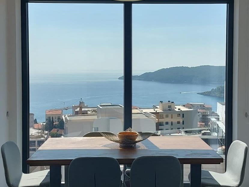 Modern Top Floor Sea View 3Br With Pools, Spa & Fitness Bečići Chambre photo